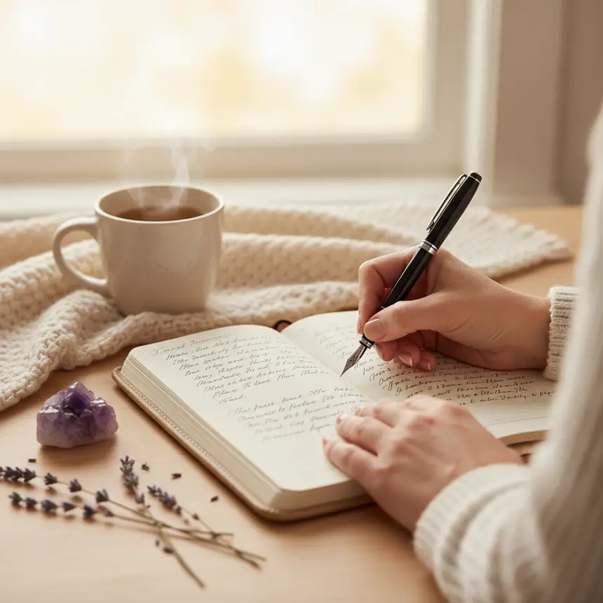 Emotional journaling, self-reflection