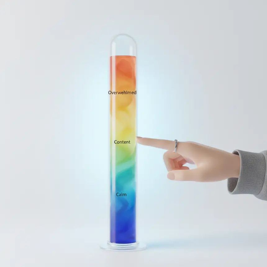 emotion thermometer concept