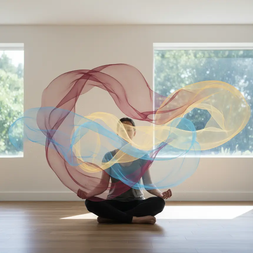 Emotional flow, changing feelings, emotional layers