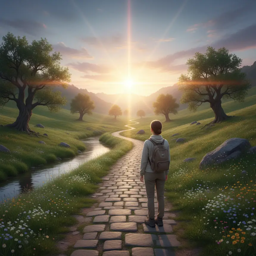 Inner peace, self-discovery, tranquility