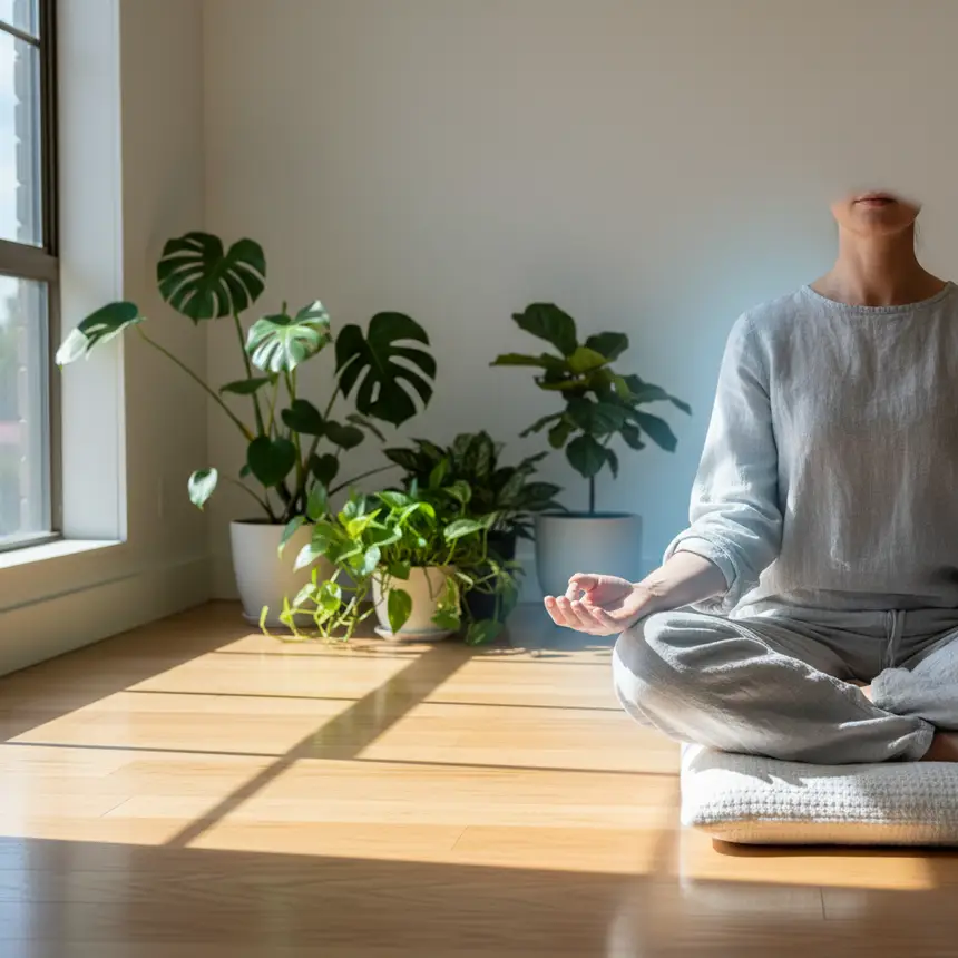 Meditation, mental peace, rest