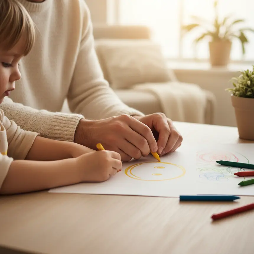 Emotion regulation practice, parental guidance