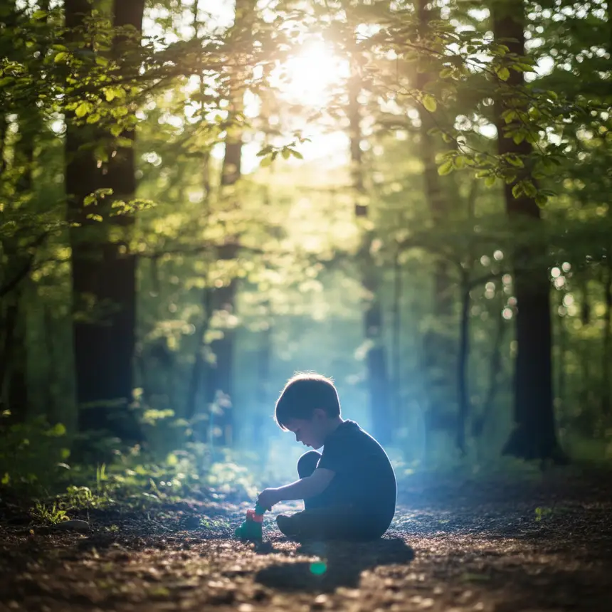 Child health, emotional stability, nature interaction