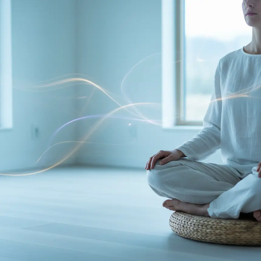 breath focus, thought observation, mindfulness meditation