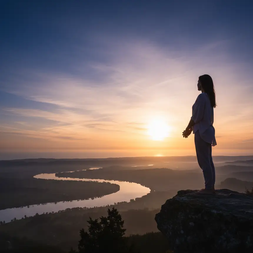 inner growth, hopeful beginning