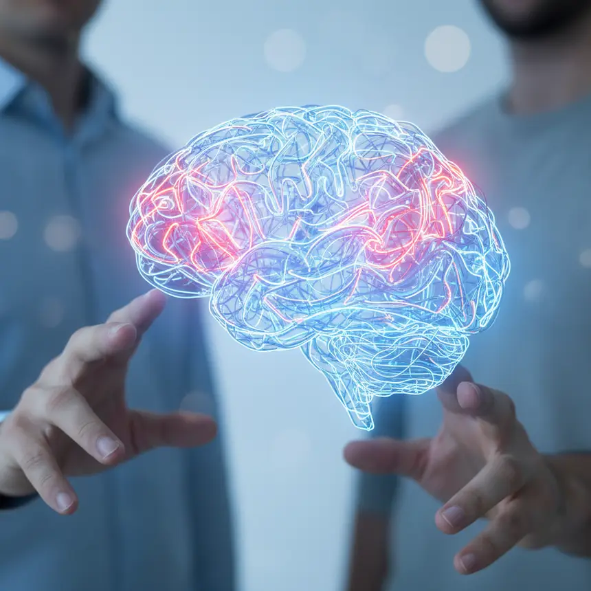 Brain activity, emotion understanding