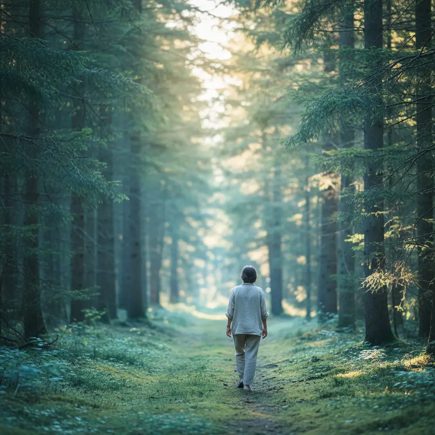 Continuous mind management, regular exercise, nature relaxation