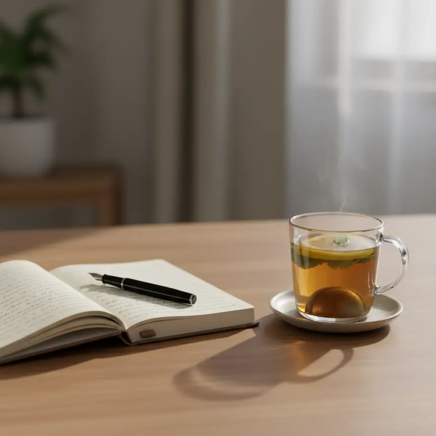Gratitude journaling, self-care