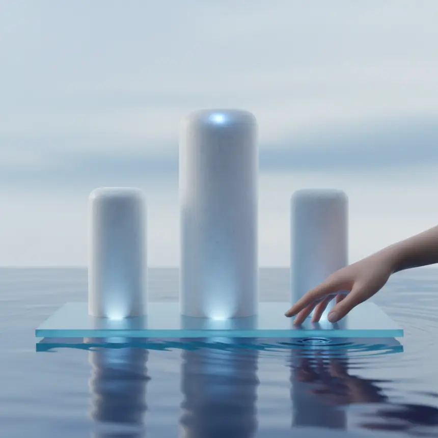 Mind pillars, harmonious peace