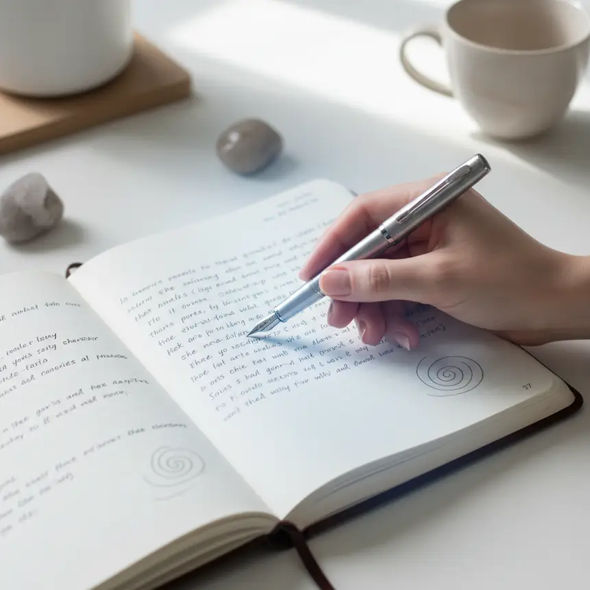 Contemplation and clear thought from journaling