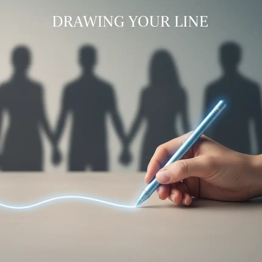 Psychological boundaries, strengthening independence, relationship lines