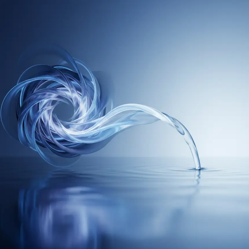 Flowing emotional energy transition
