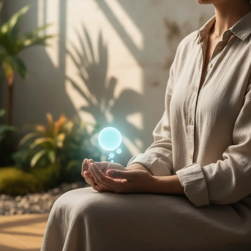 Inner reflection contemplation